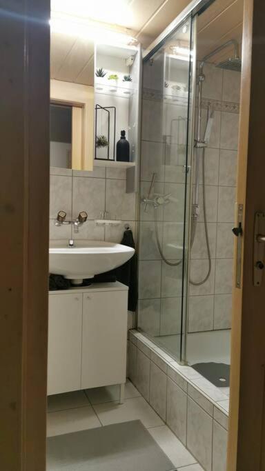 Schones Kleines Studio Mit Sitzplatz, Mitten Im Prattigau Jenaz Exteriér fotografie
